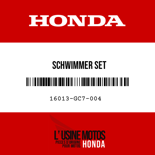 image de 16013-GC7-004 SCHWIMMER SET