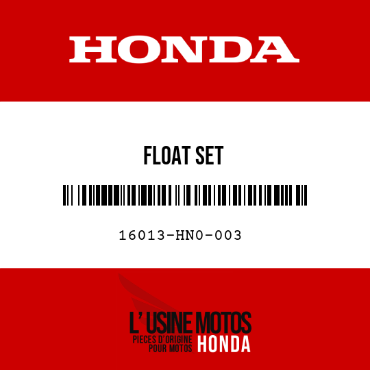 image de 16013-HN0-003 FLOAT SET