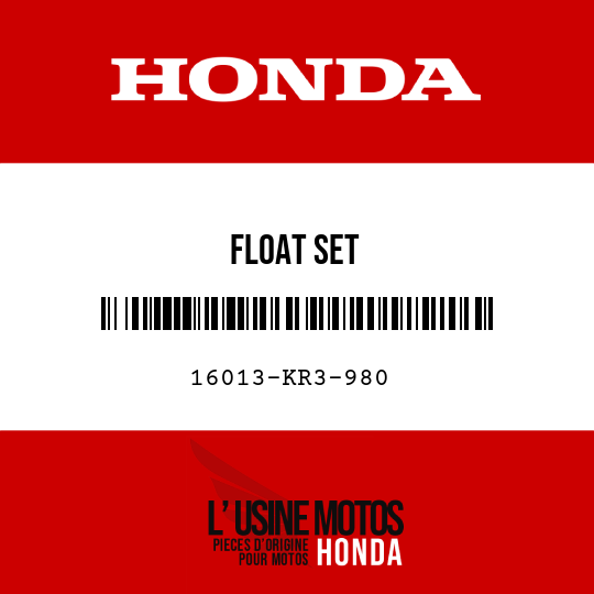image de 16013-KR3-980 FLOAT SET