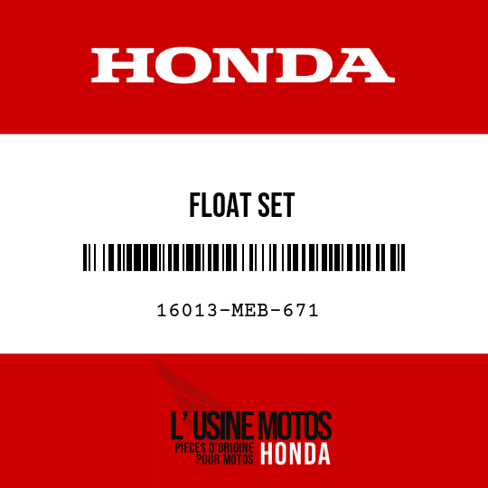image de 16013-MEB-671 FLOAT SET
