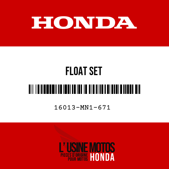 image de 16013-MN1-671 FLOAT SET