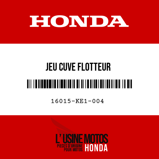 image de 16015-KE1-004 JEU CUVE FLOTTEUR