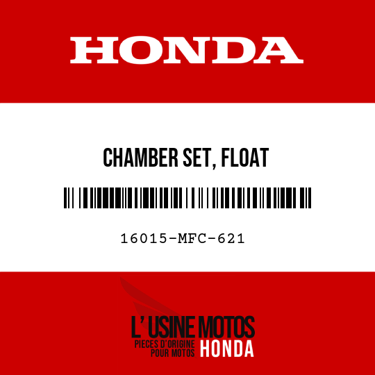 image de 16015-MFC-621 CHAMBER SET, FLOAT