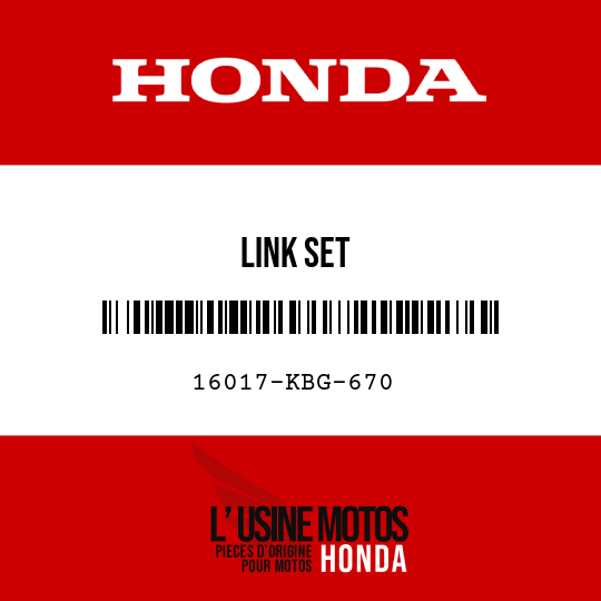 image de 16017-KBG-670 LINK SET