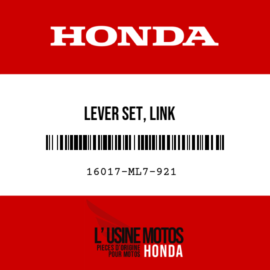 image de 16017-ML7-921 LEVER SET, LINK