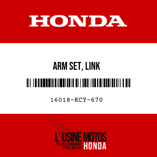 image de 16018-KCY-670 ARM SET, LINK