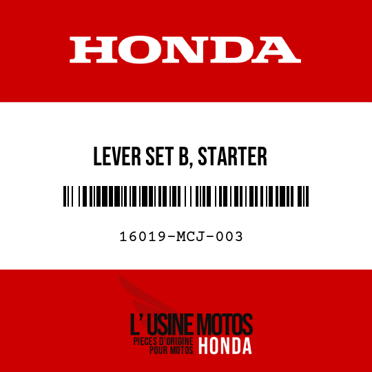 image de 16019-MCJ-003 LEVER SET B, STARTER