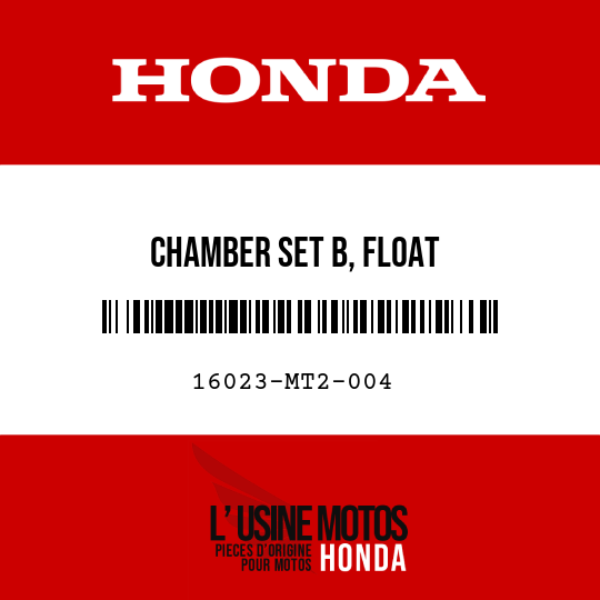 image de 16023-MT2-004 CHAMBER SET B, FLOAT