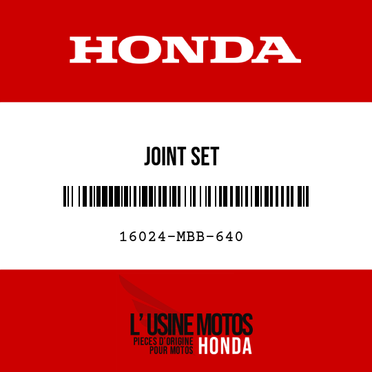 image de 16024-MBB-640 JOINT SET