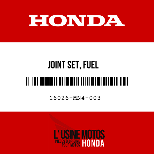 image de 16026-MN4-003 JOINT SET, FUEL