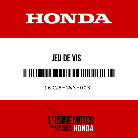 image de 16028-GW3-003 JEU DE VIS