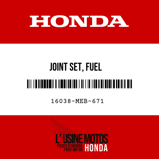 image de 16038-MEB-671 JOINT SET, FUEL