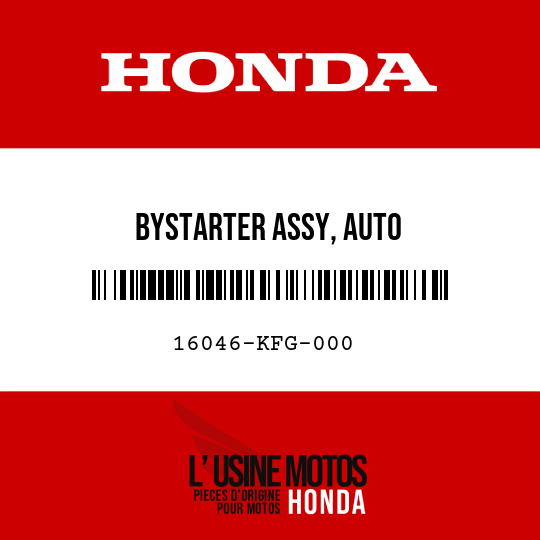 image de 16046-KFG-000 BYSTARTER ASSY, AUTO