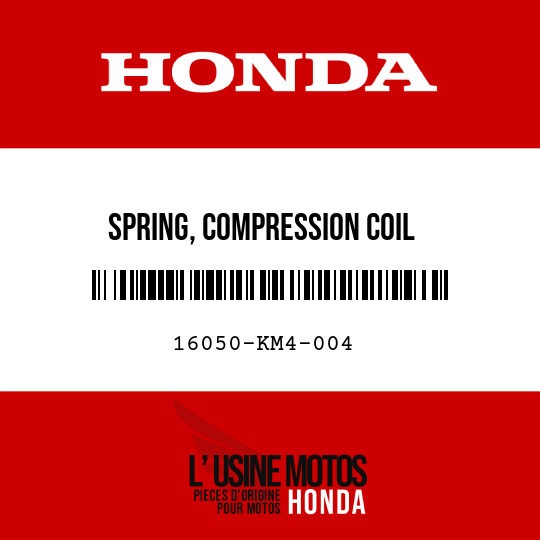 image de 16050-KM4-004 SPRING, COMPRESSION COIL