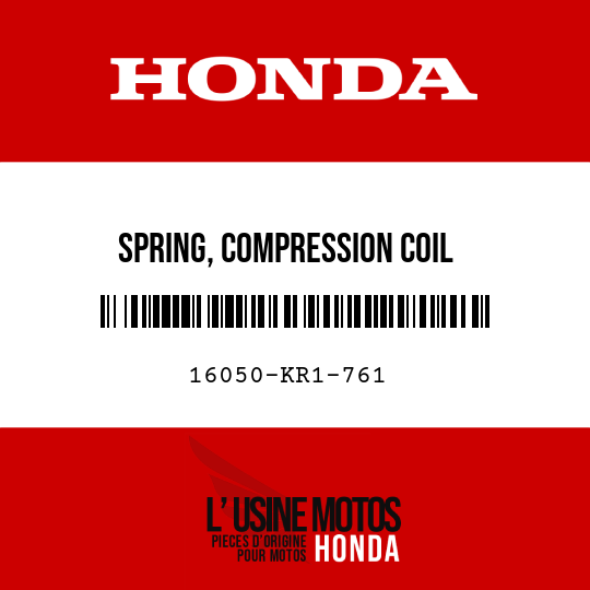 image de 16050-KR1-761 SPRING, COMPRESSION COIL
