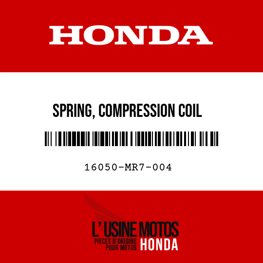 image de 16050-MR7-004 SPRING, COMPRESSION COIL