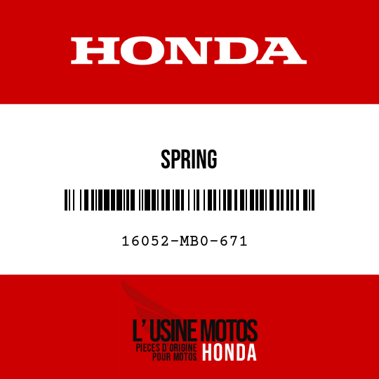 image de 16052-MB0-671 SPRING