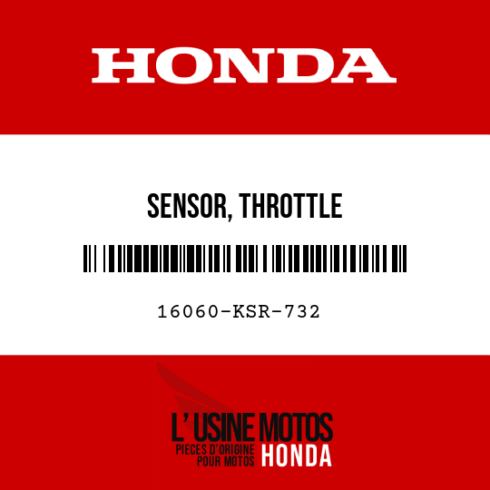 image de 16060-KSR-732 SENSOR, THROTTLE