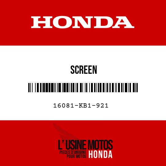 image de 16081-KB1-921 SCREEN