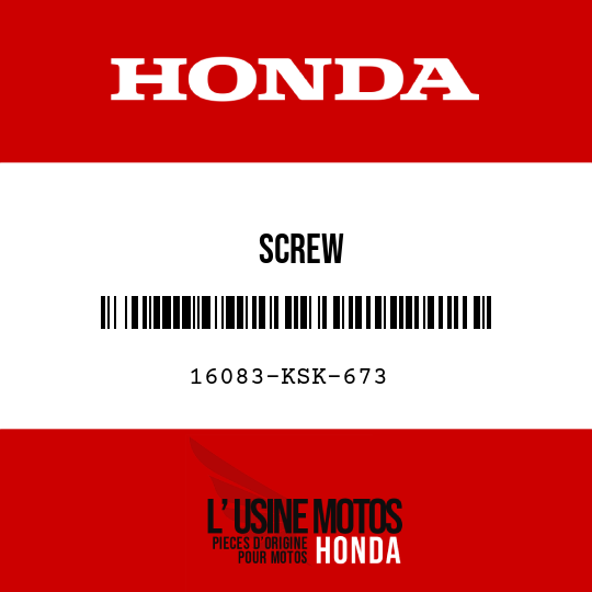 image de 16083-KSK-673 SCREW