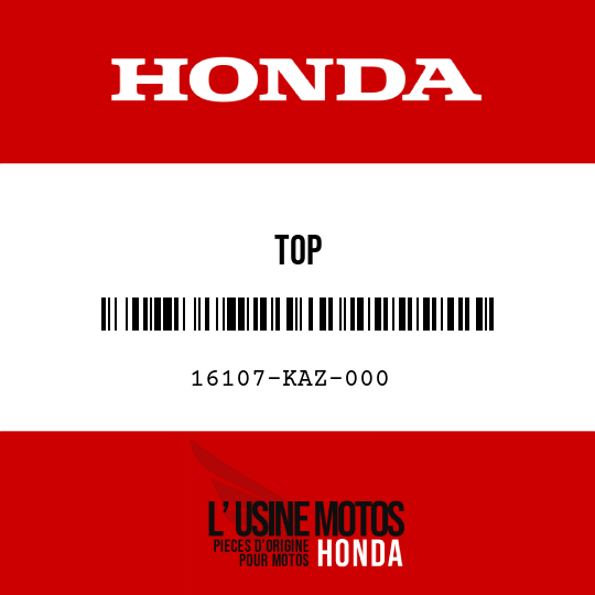image de 16107-KAZ-000 TOP