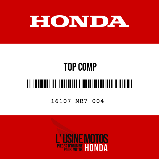 image de 16107-MR7-004 TOP COMP