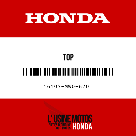 image de 16107-MW0-670 TOP