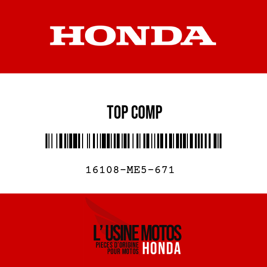 image de 16108-ME5-671 TOP COMP