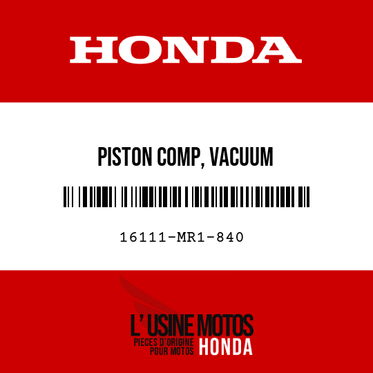 image de 16111-MR1-840 PISTON COMP, VACUUM
