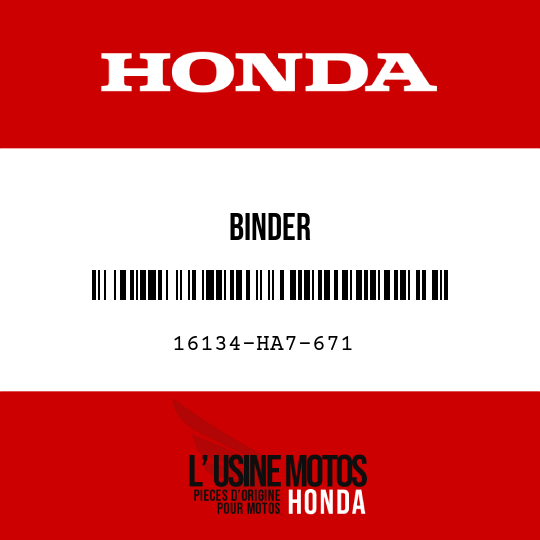 image de 16134-HA7-671 BINDER
