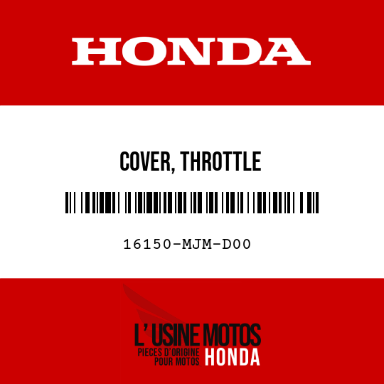 image de 16150-MJM-D00 COVER, THROTTLE