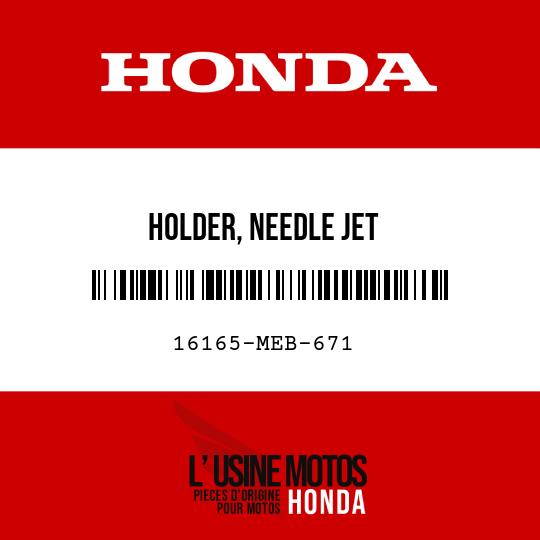 image de 16165-MEB-671 HOLDER, NEEDLE JET