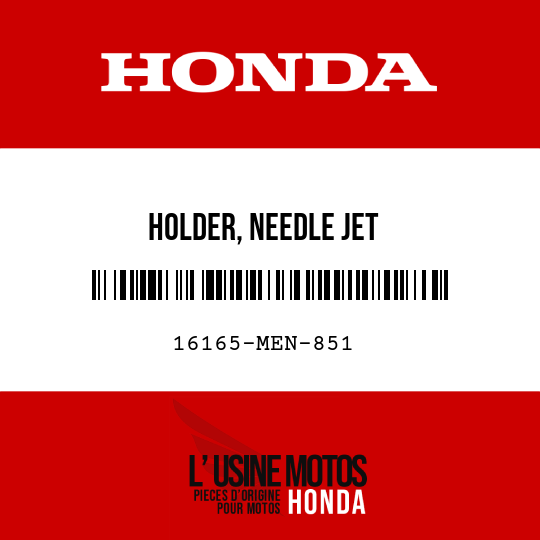 image de 16165-MEN-851 HOLDER, NEEDLE JET