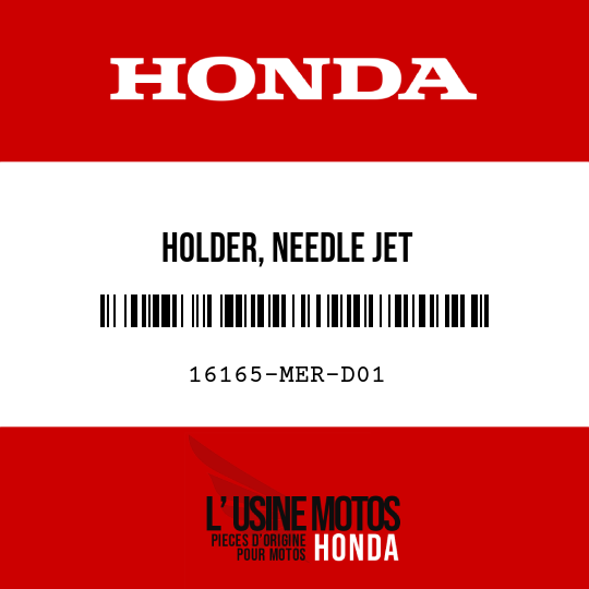image de 16165-MER-D01 HOLDER, NEEDLE JET