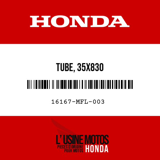 image de 16167-MFL-003 TUBE, 35X830