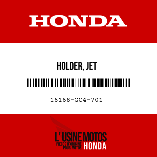 image de 16168-GC4-701 HOLDER, JET
