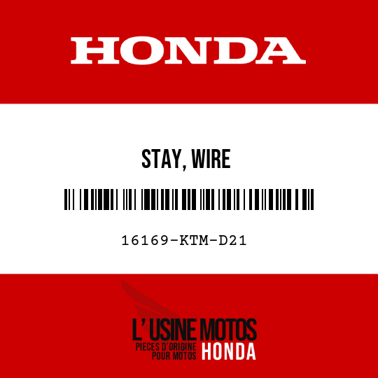 image de 16169-KTM-D21 STAY, WIRE