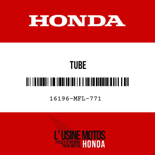 image de 16196-MFL-771 TUBE