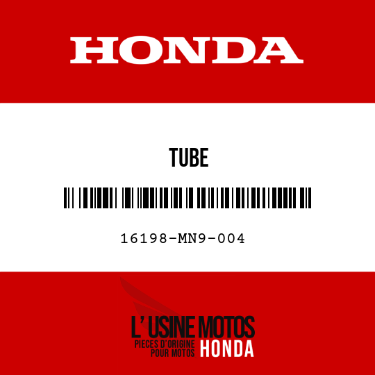 image de 16198-MN9-004 TUBE