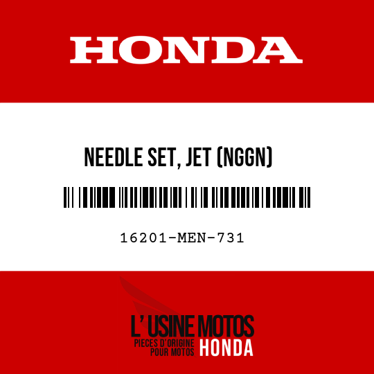 image de 16201-MEN-731 NEEDLE SET, JET (NGGN)