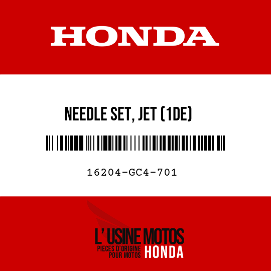 image de 16204-GC4-701 NEEDLE SET, JET (1DE)