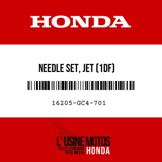 image de 16205-GC4-701 NEEDLE SET, JET (1DF)