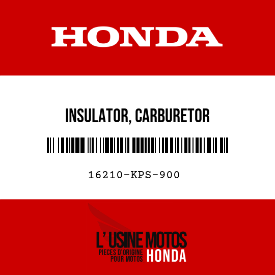 image de 16210-KPS-900 INSULATOR, CARBURETOR