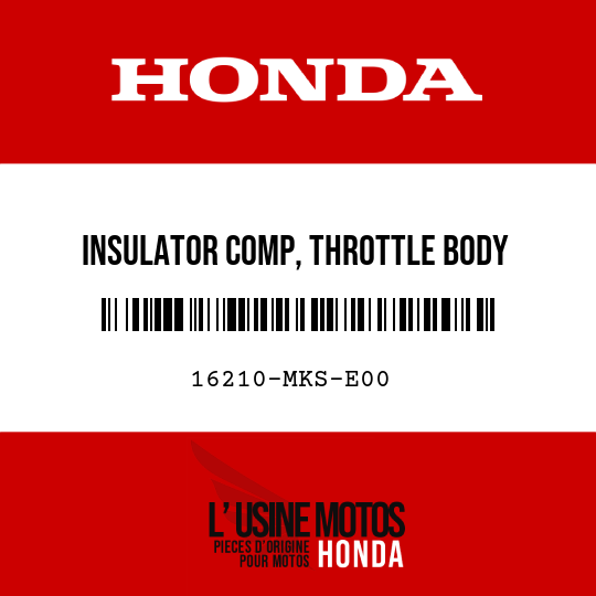 image de 16210-MKS-E00 INSULATOR COMP, THROTTLE BODY
