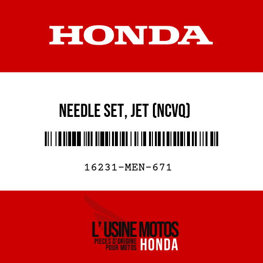 image de 16231-MEN-671 NEEDLE SET, JET (NCVQ)