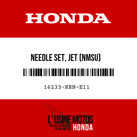 image de 16233-KRN-E11 NEEDLE SET, JET (NMSU)