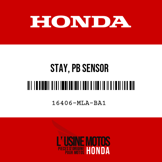 image de 16406-MLA-BA1 STAY, PB SENSOR