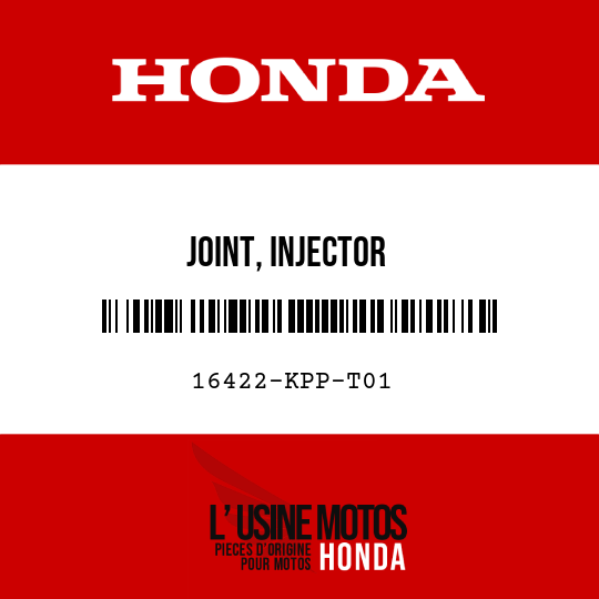 image de 16422-KPP-T01 JOINT, INJECTOR