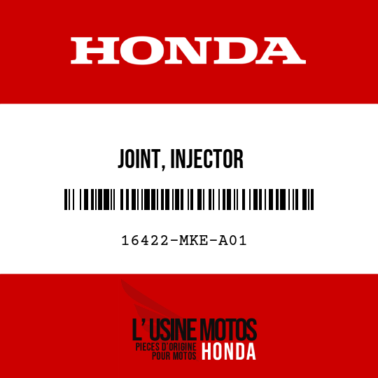 image de 16422-MKE-A01 JOINT, INJECTOR