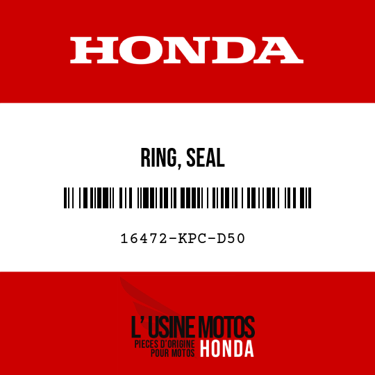 image de 16472-KPC-D50 RING, SEAL